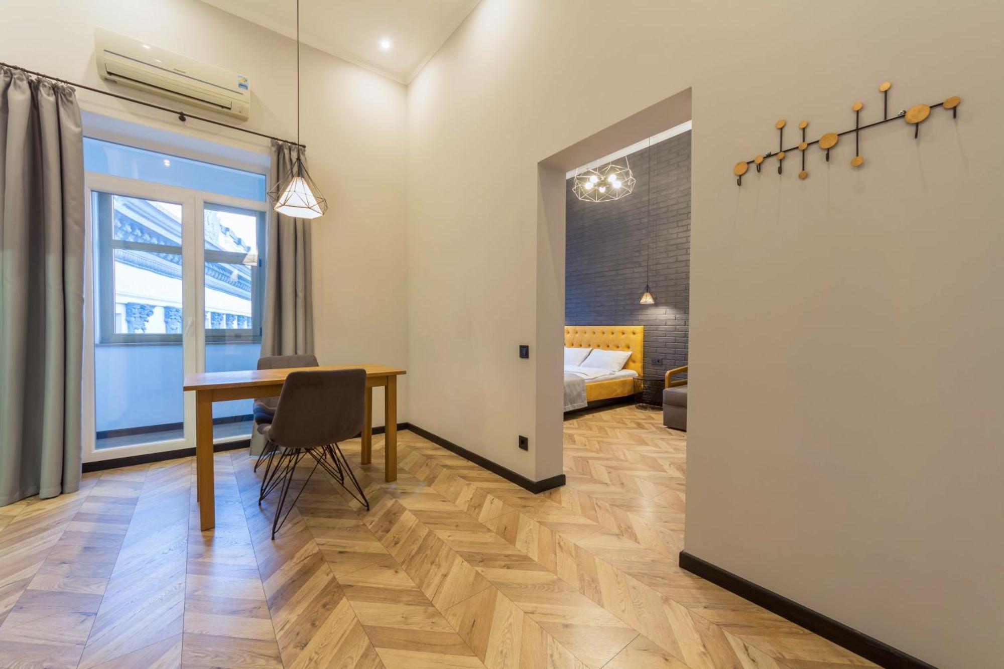 Idea Design Apart-Hotel Prorizna Kiew Exterior foto